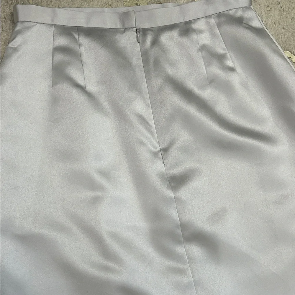 Elegant Silver Skirt